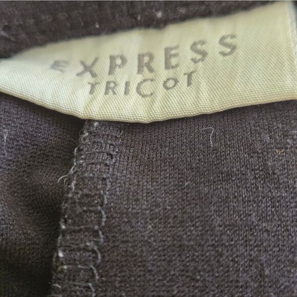 EXPRESS Black Fringe Mini Skirt - Picture 6 of 7